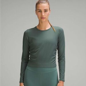 Lululemon All It Takes ribbed nulu long sleeve
